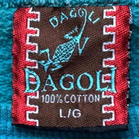 Vtg 2002 Dagoli Blissful Butterfly Tie Dye Sweatshirt L Boho Fairycore - Picture 3 of 12